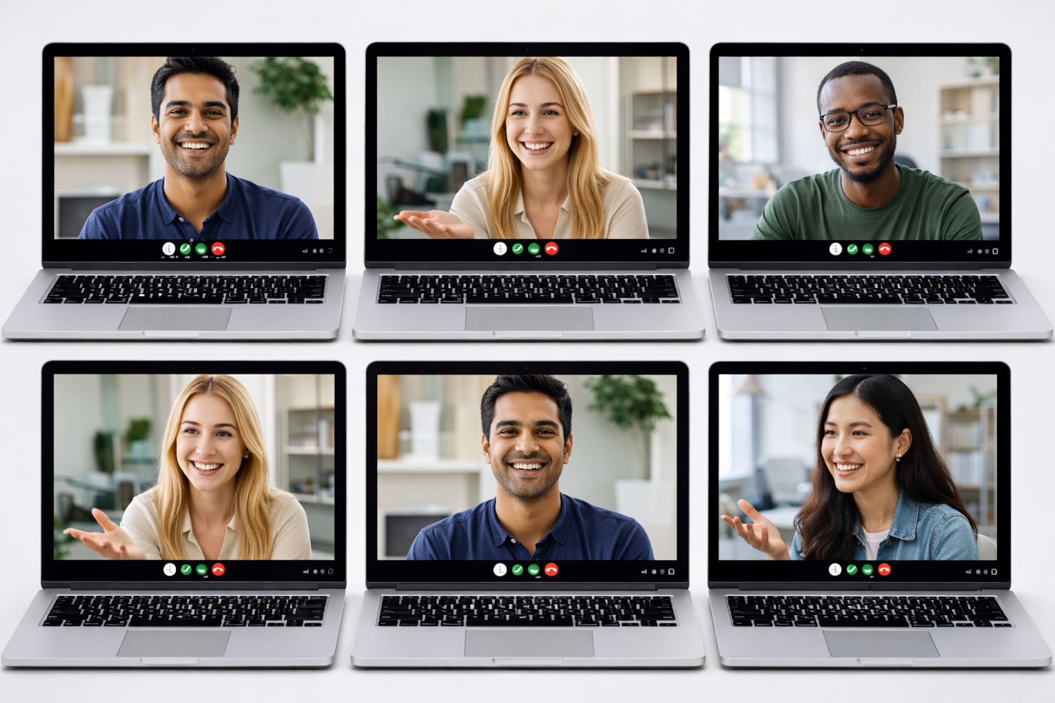Menschen mit Laptop - Personas en portátiles